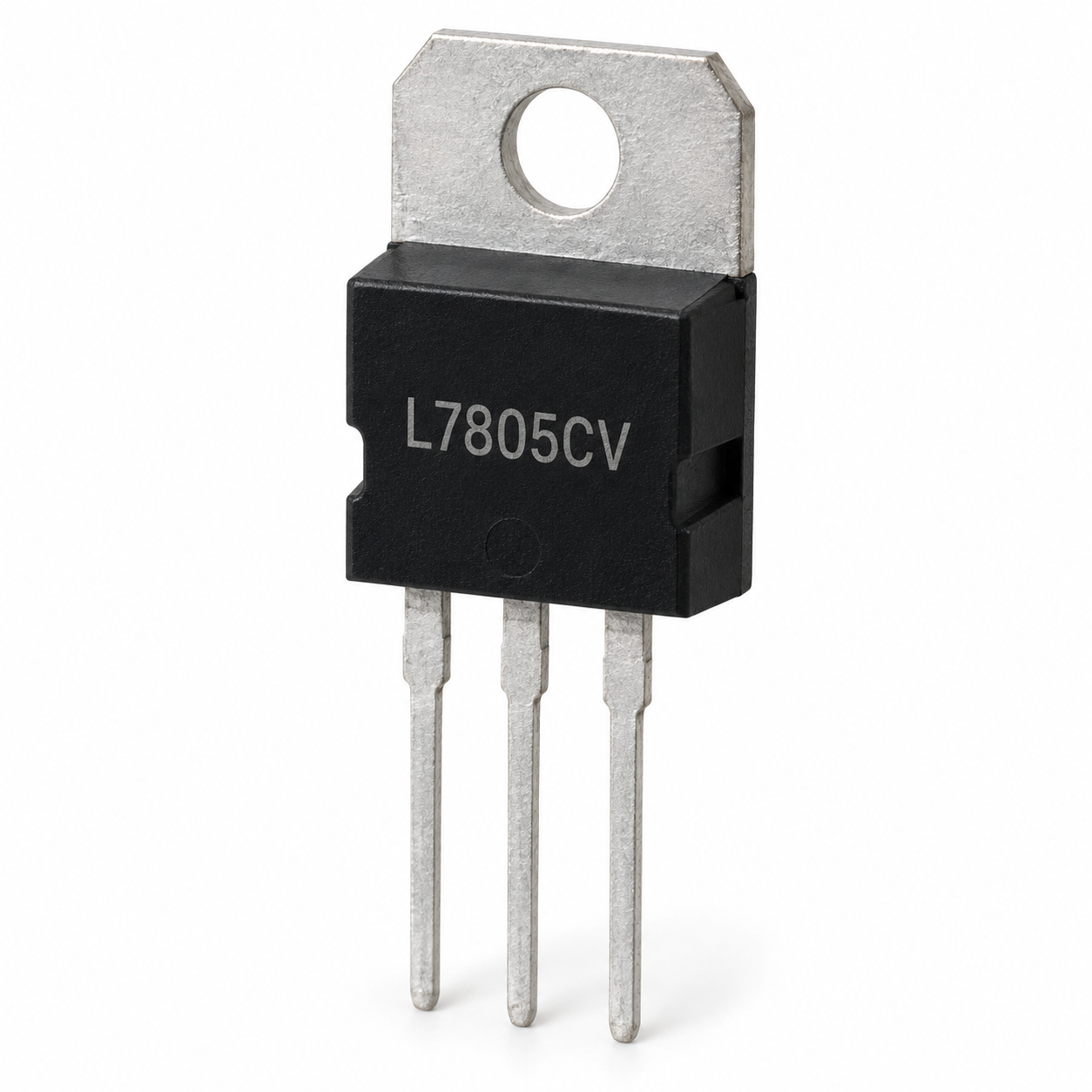 ST L7805CV Fixed 5V Linear Voltage Regulator IC – TO-220 /   TI LM7805 Fixed 5V Linear Voltage Regulator IC – TO-220
