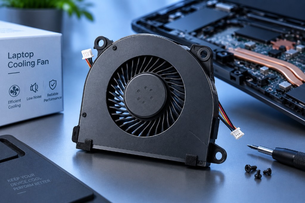 Laptop Cooling Fan Assembly